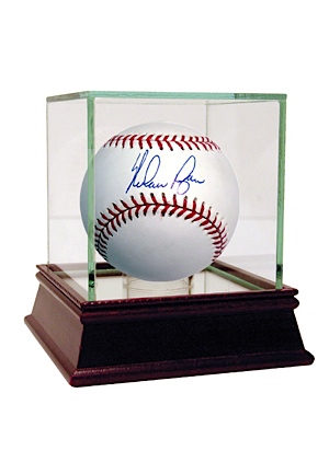 Nolan Ryan Autographed MLB Baseball (MLB Auth)